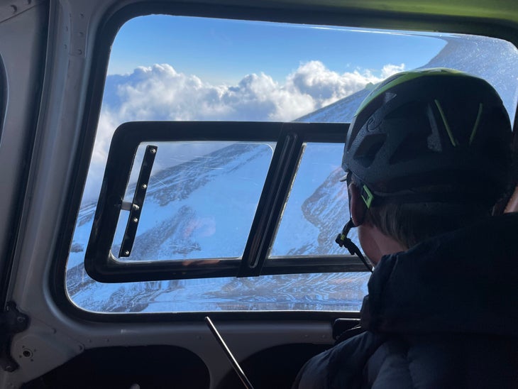 helicopter rescue mt. shasta