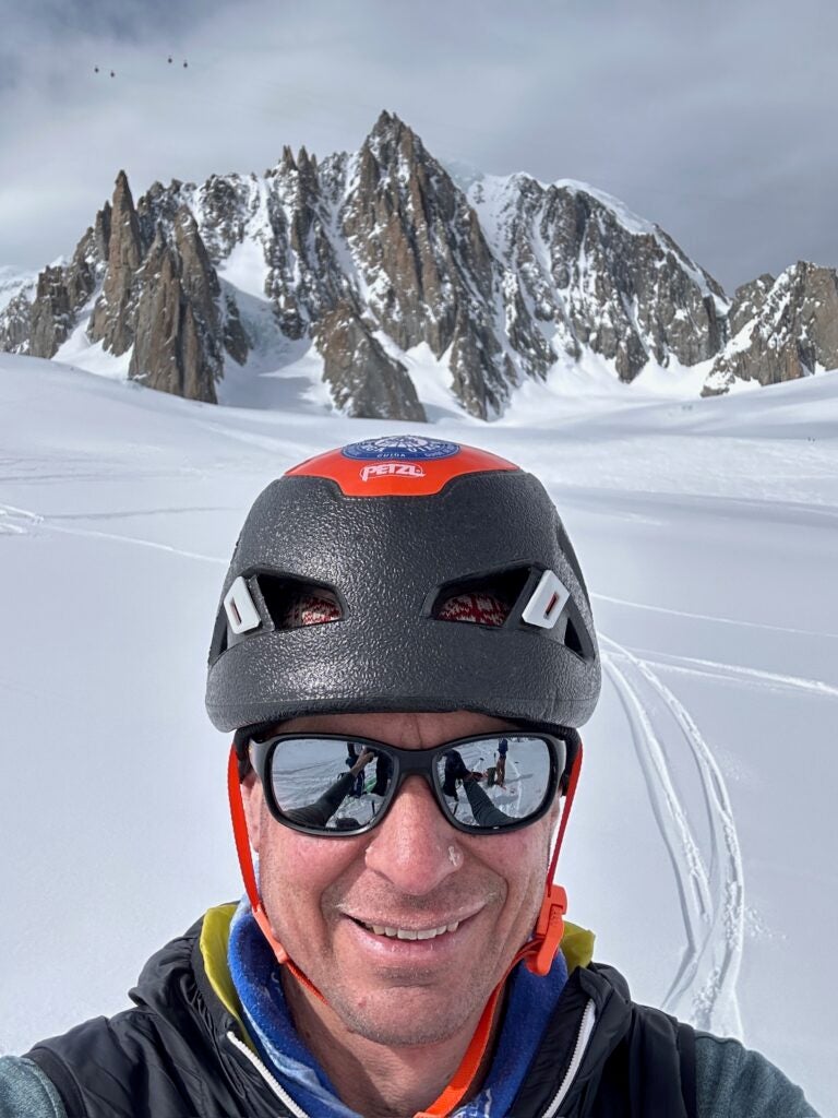 Kurt Blair in Chamonix